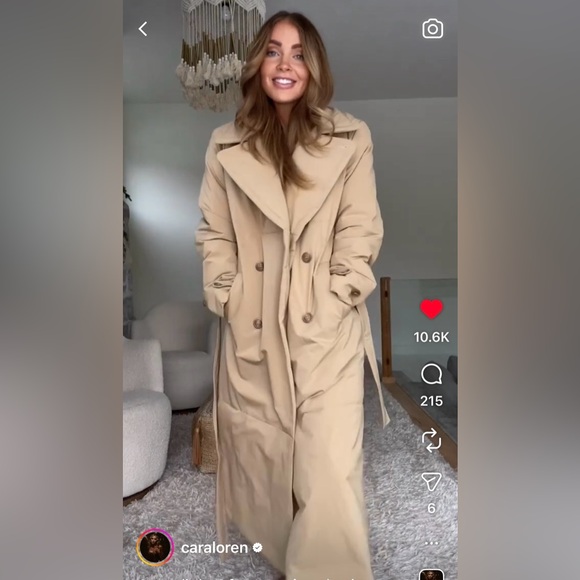 Free People City Slicker Puffer Trench - Picture 7 of 7